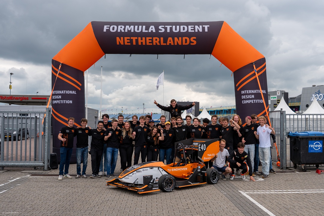 University Racing Eindhoven 2e plaats bij Formula Student Netherlands